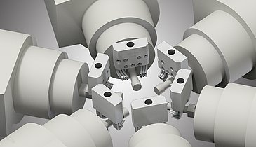 KSS-Zuführsysteme für das Käfigschleifen KSS-Zuführsysteme für das Käfigschleifen