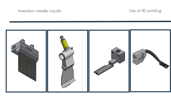 Evolution der Grindaix-Nadeldüsen Düsenevolution - links